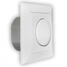 Διακόπτης Dimmer LED Triac Universal 230V 1.3A Περιστροφικός Λευκός Με Προστασία Υπέρτασης 15-1010